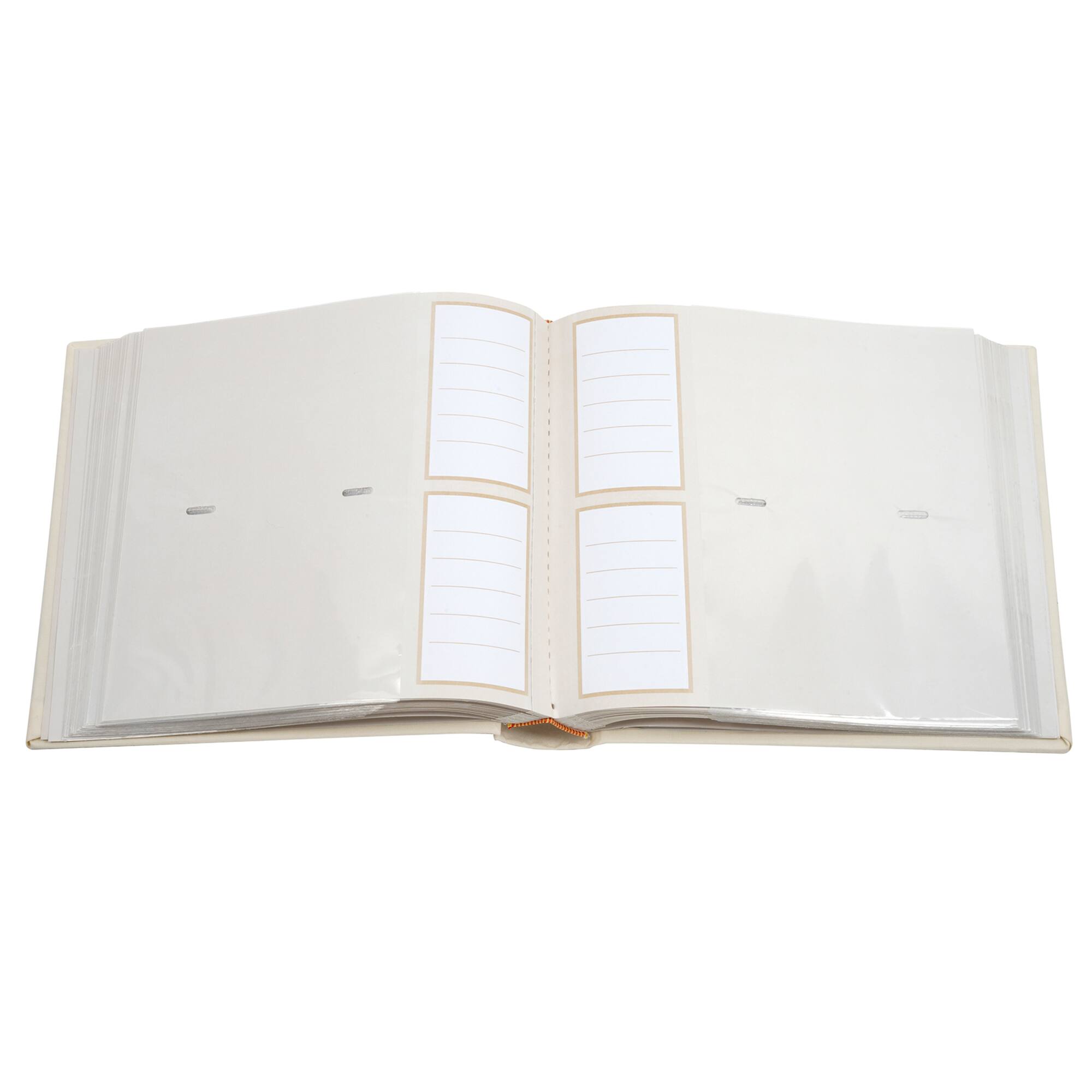 6 Pack: Cream Our Best Day Ever 2-Up Photo Album by Recollections™